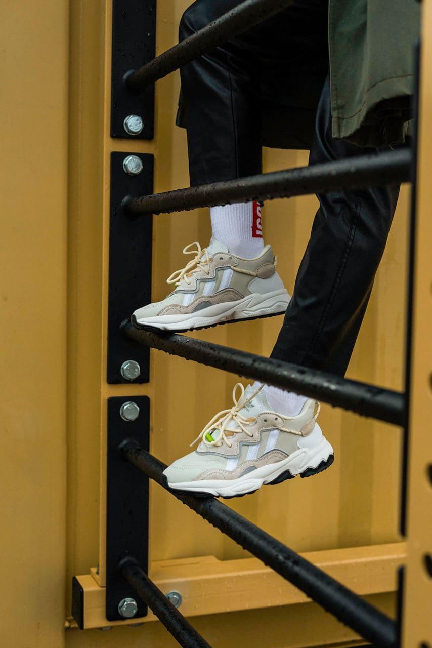 Adidas Ozweego Adiprene Pride White Grey Black