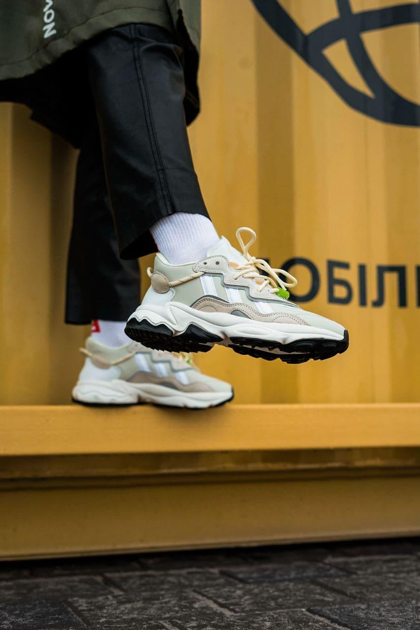 Adidas Ozweego Adiprene Pride White Grey Black