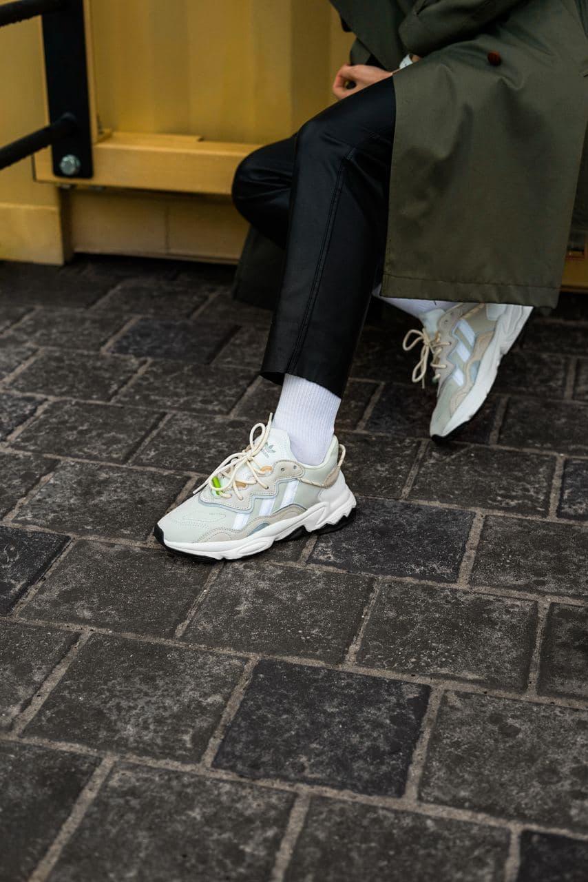 Adidas Ozweego Adiprene Pride White Grey Black