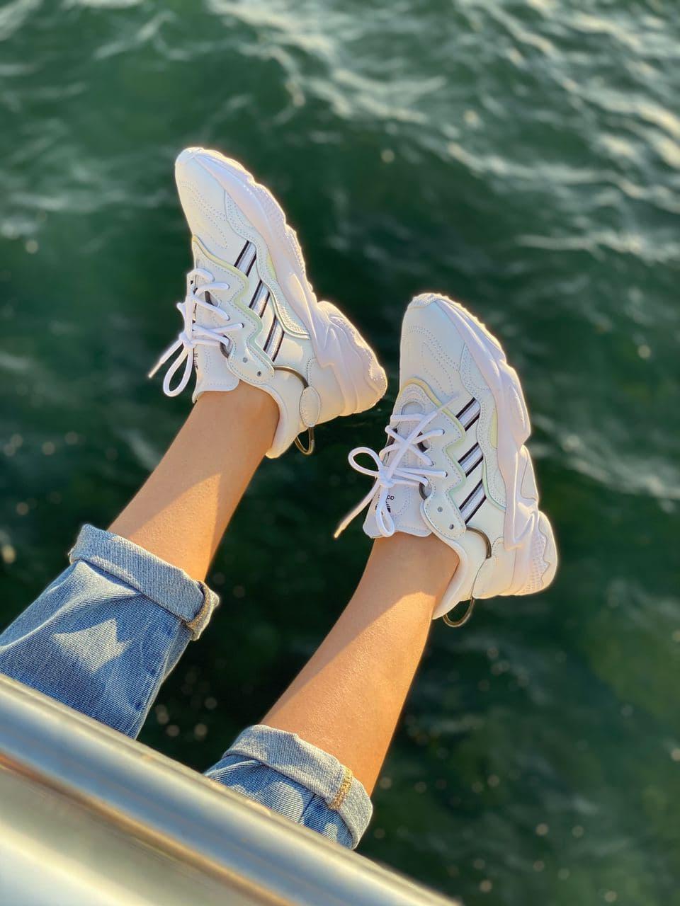 Adidas Ozweego Adiprene Pride White Black 3