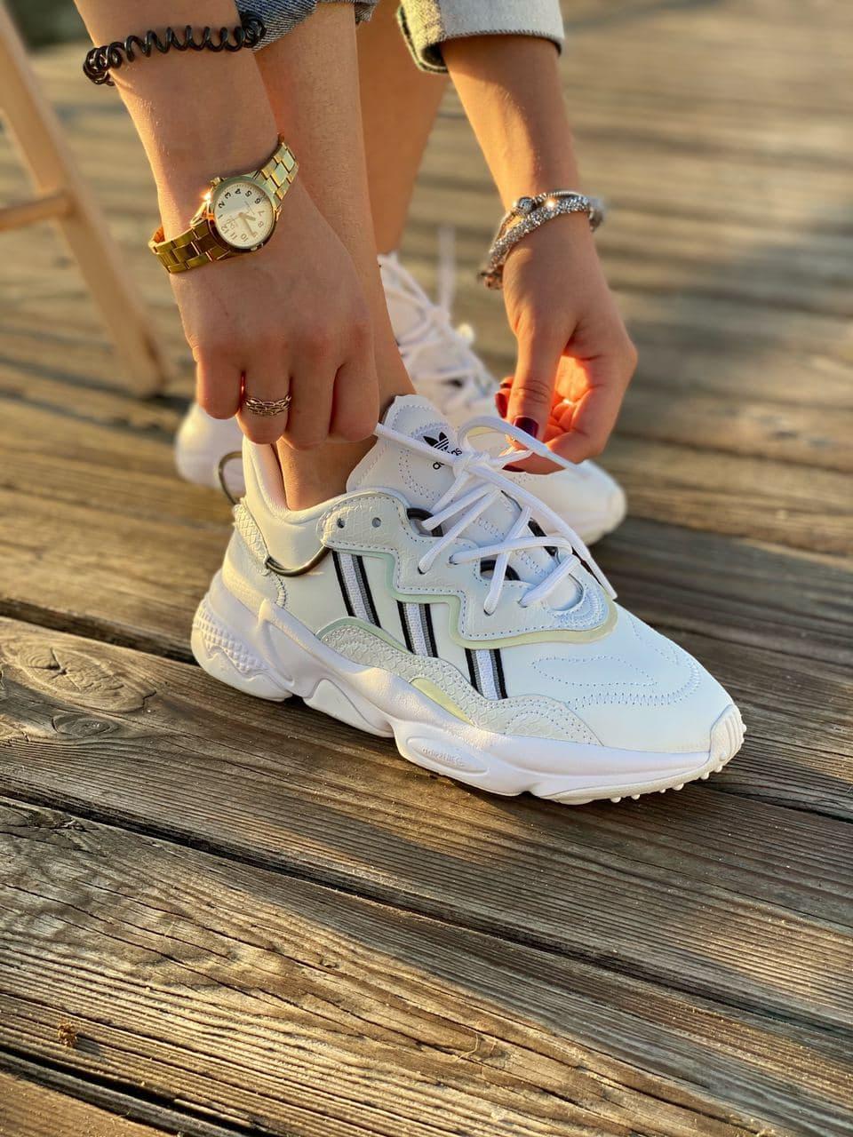 Adidas Ozweego Adiprene Pride White Black 3