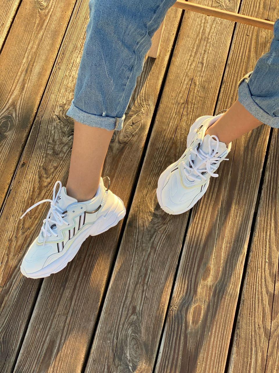 Adidas Ozweego Adiprene Pride White Black 3