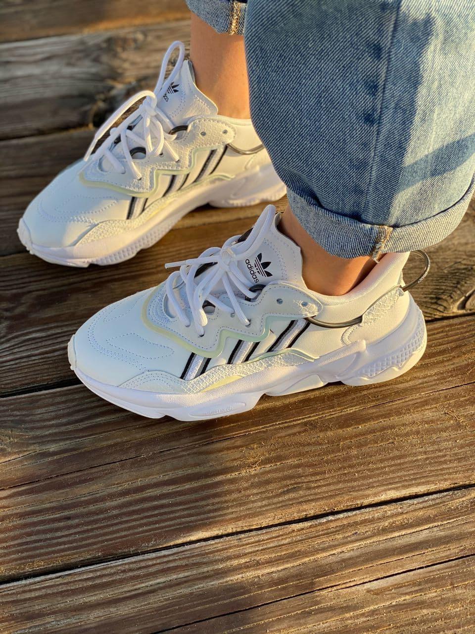 Adidas Ozweego Adiprene Pride White Black 3