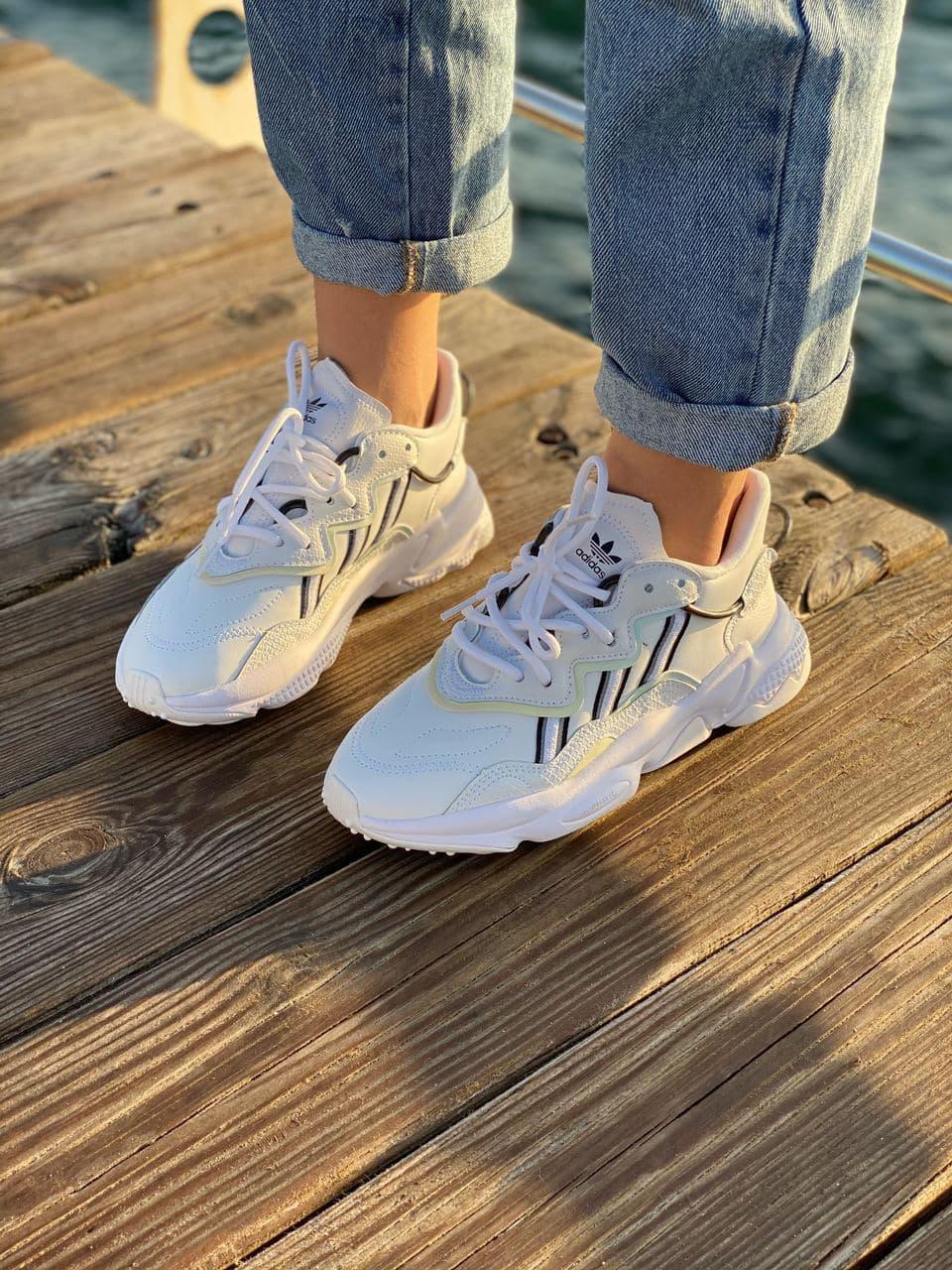 Adidas Ozweego Adiprene Pride White Black 3