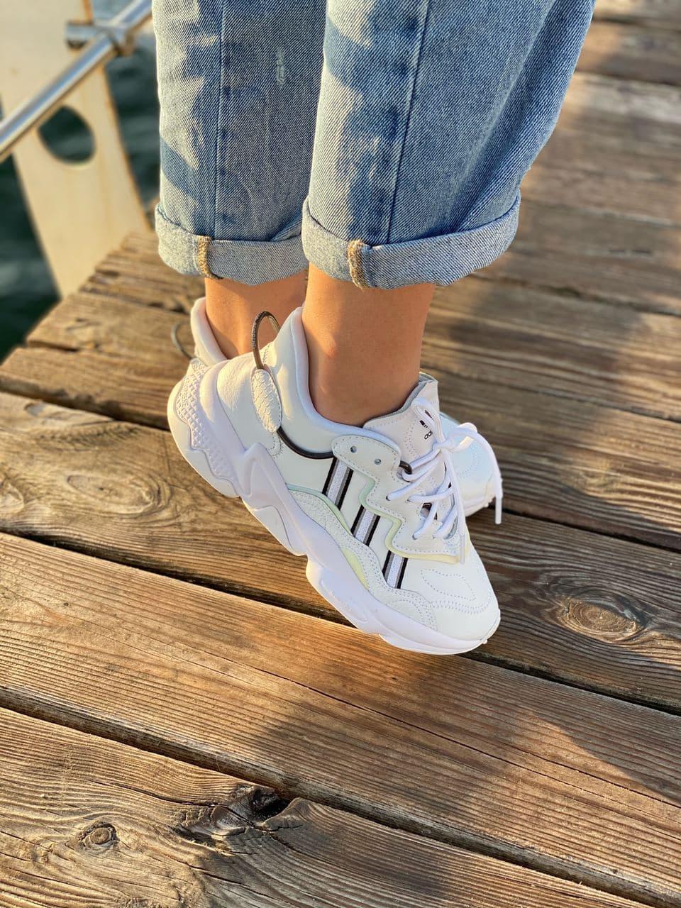 Adidas Ozweego Adiprene Pride White Black 3