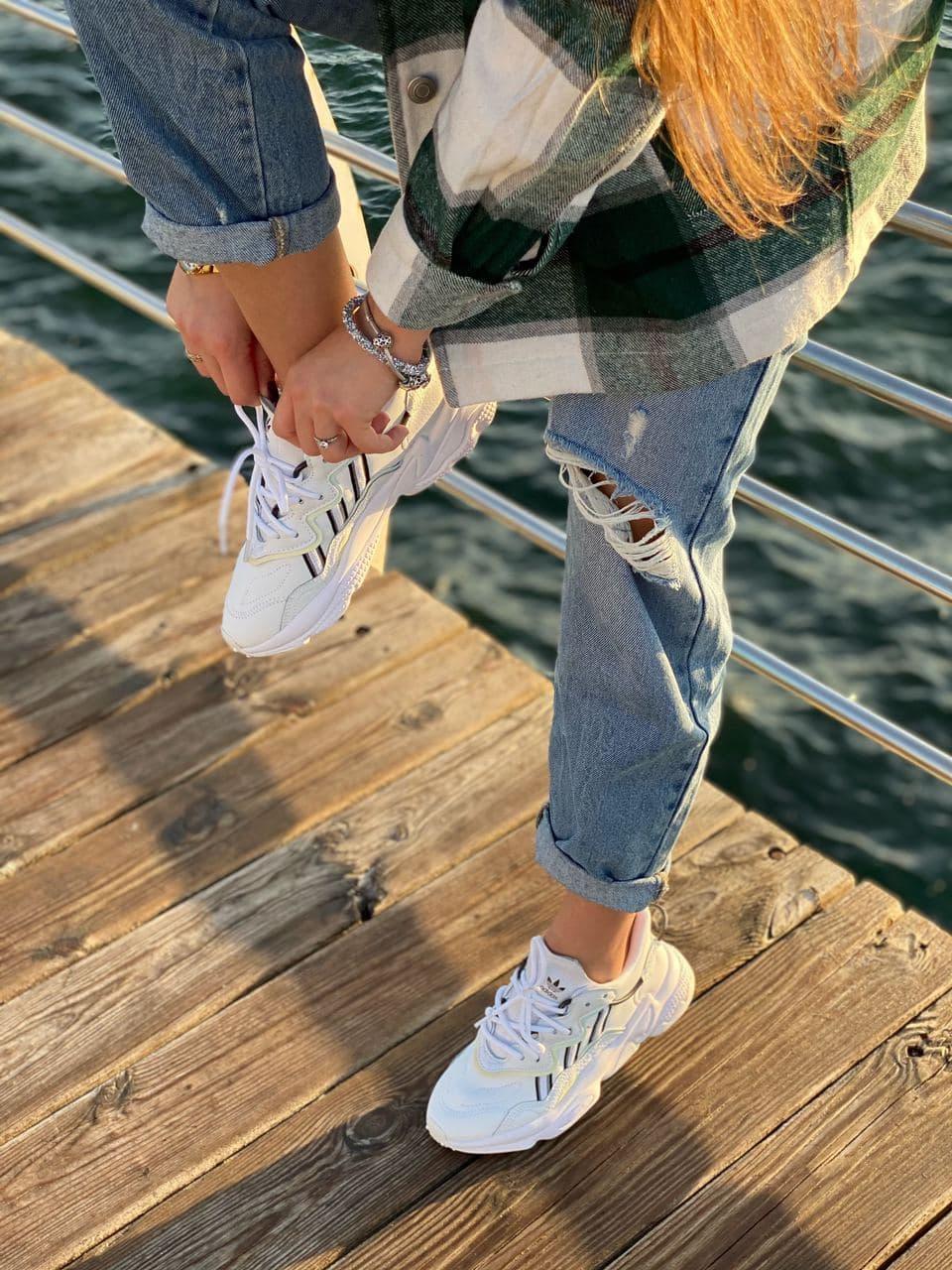 Adidas Ozweego Adiprene Pride White Black 3