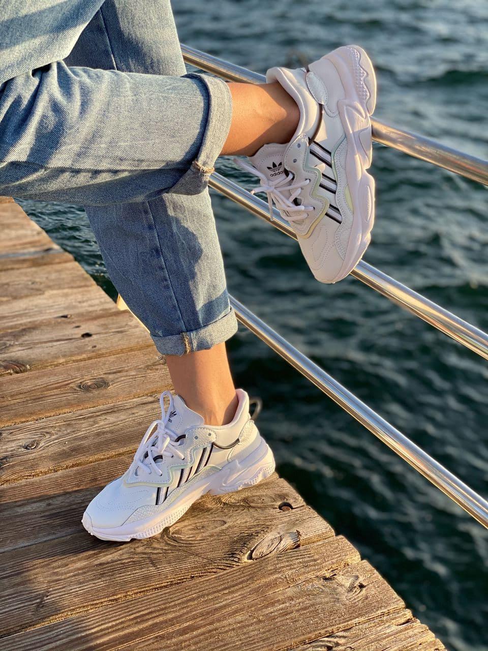 Adidas Ozweego Adiprene Pride White Black 3
