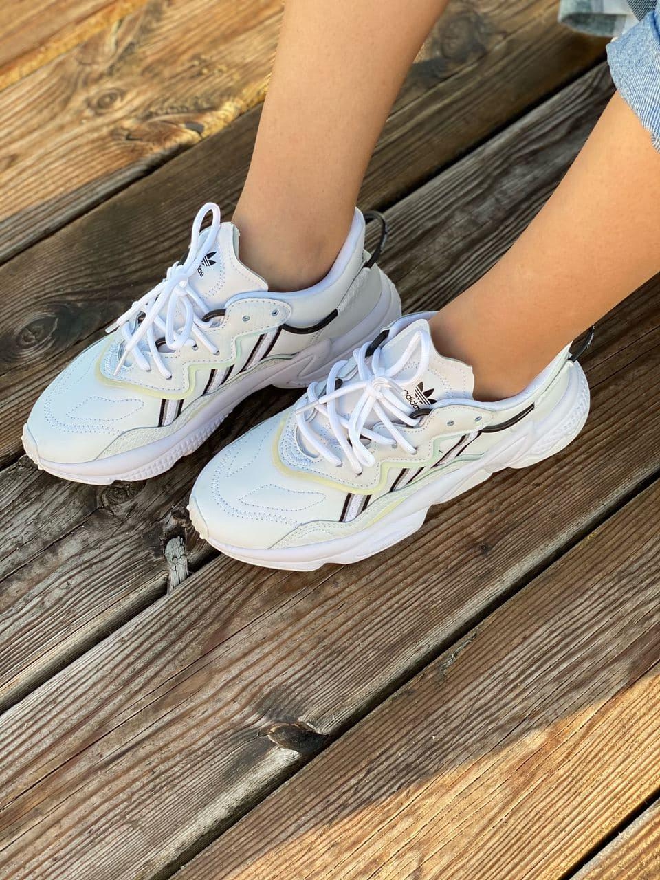 Adidas Ozweego Adiprene Pride White Black 3
