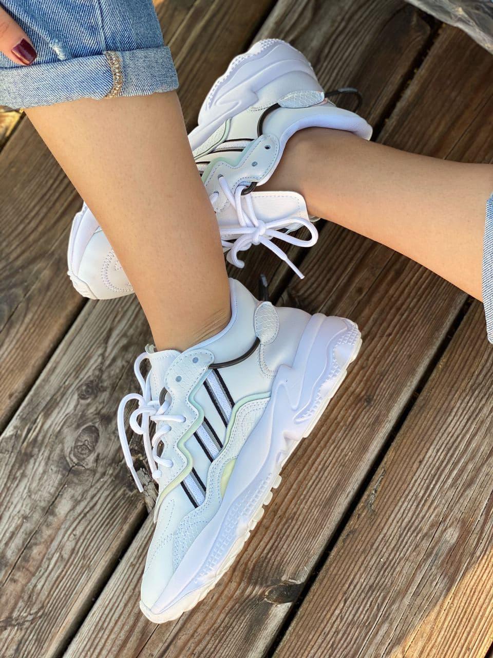 Adidas Ozweego Adiprene Pride White Black 3