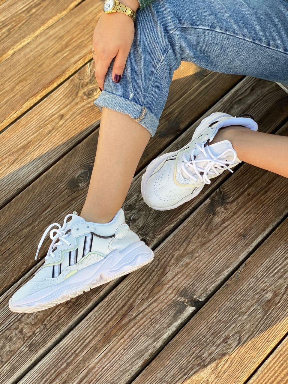 Adidas Ozweego Adiprene Pride White Black 3