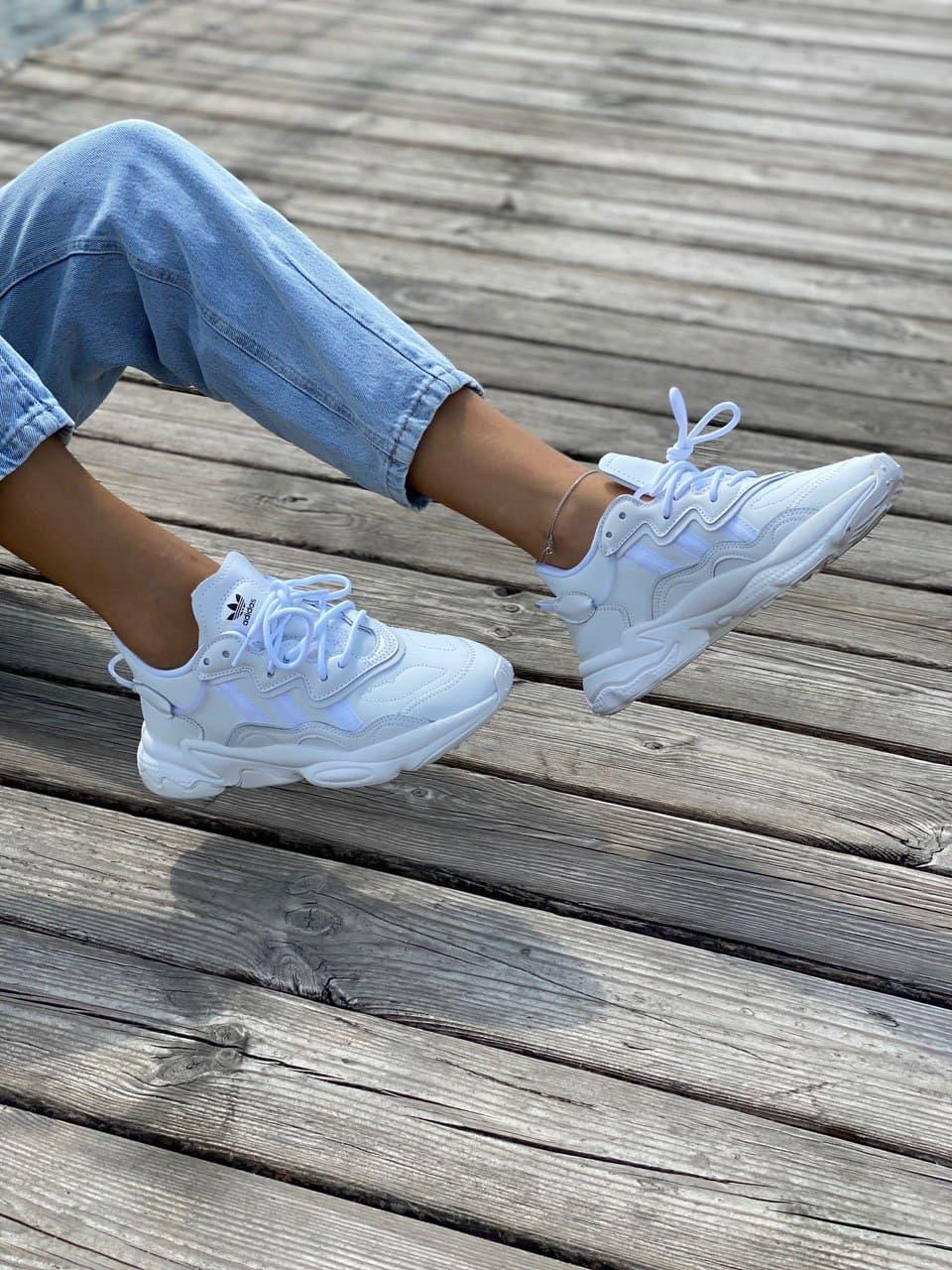 Adidas Ozweego Adiprene Pride White 1