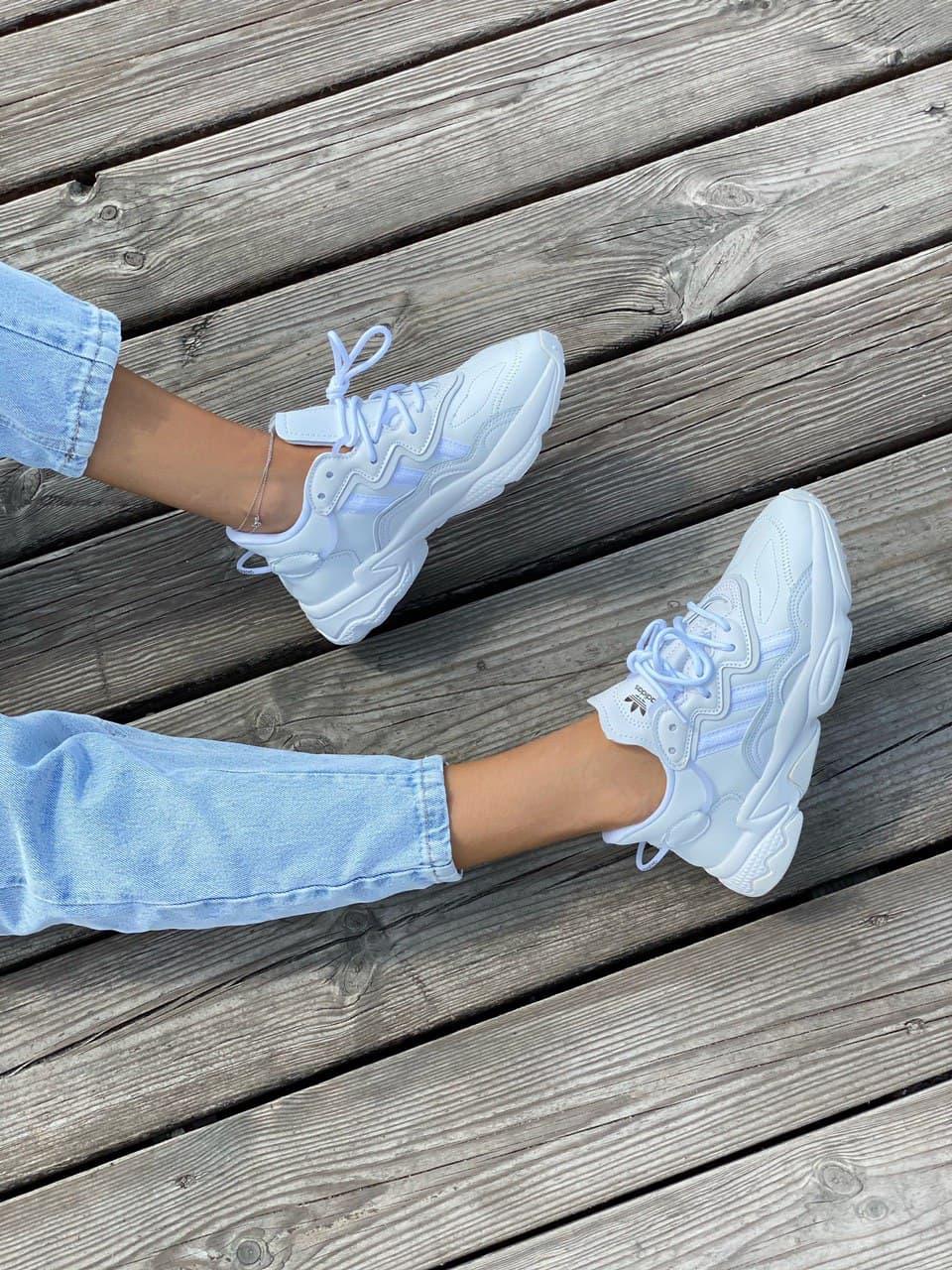 Adidas Ozweego Adiprene Pride White 1