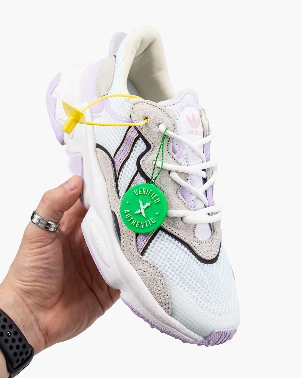 Adidas Ozweego Adiprene Pride White Grey Rose