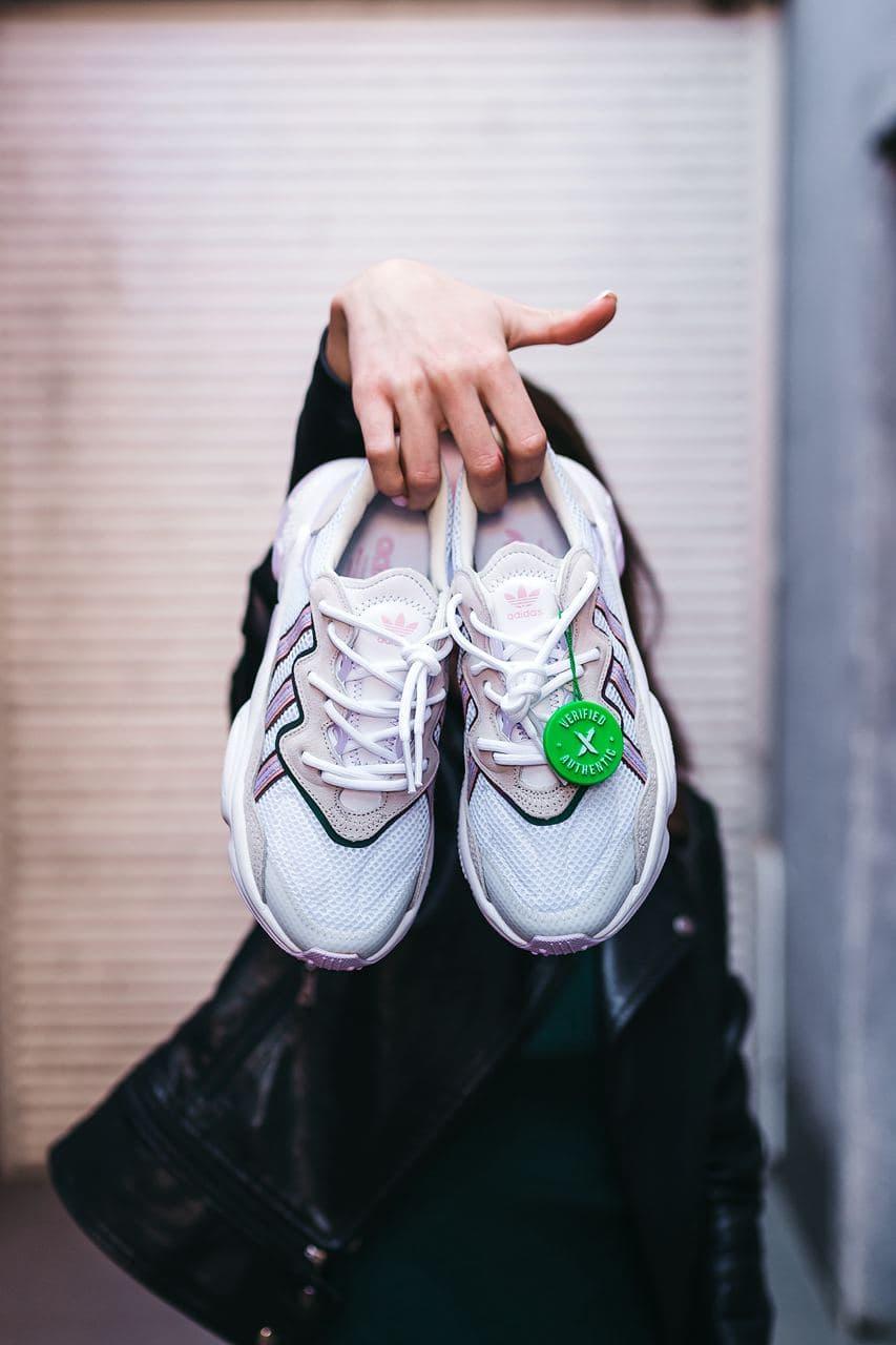 Adidas Ozweego Adiprene Pride White Grey Rose