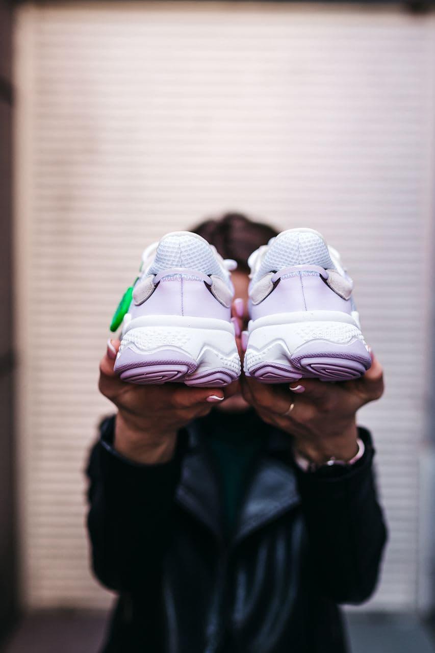 Adidas Ozweego Adiprene Pride White Grey Rose