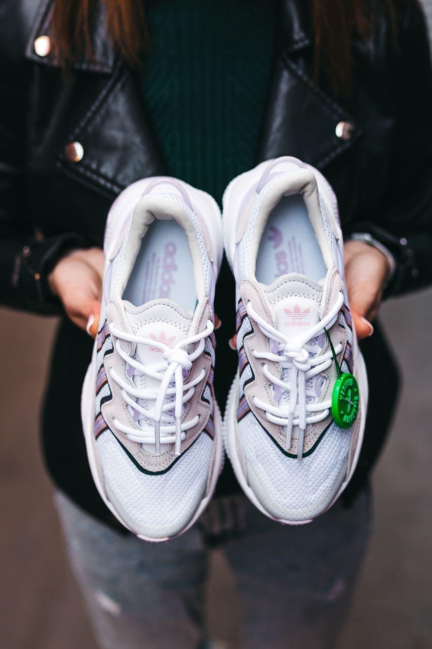 Adidas Ozweego Adiprene Pride White Grey Rose