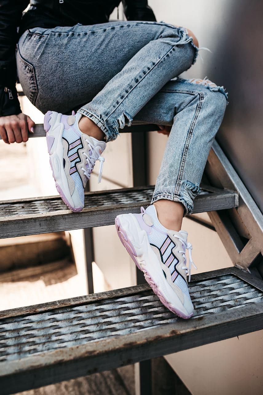 Adidas Ozweego Adiprene Pride White Grey Rose