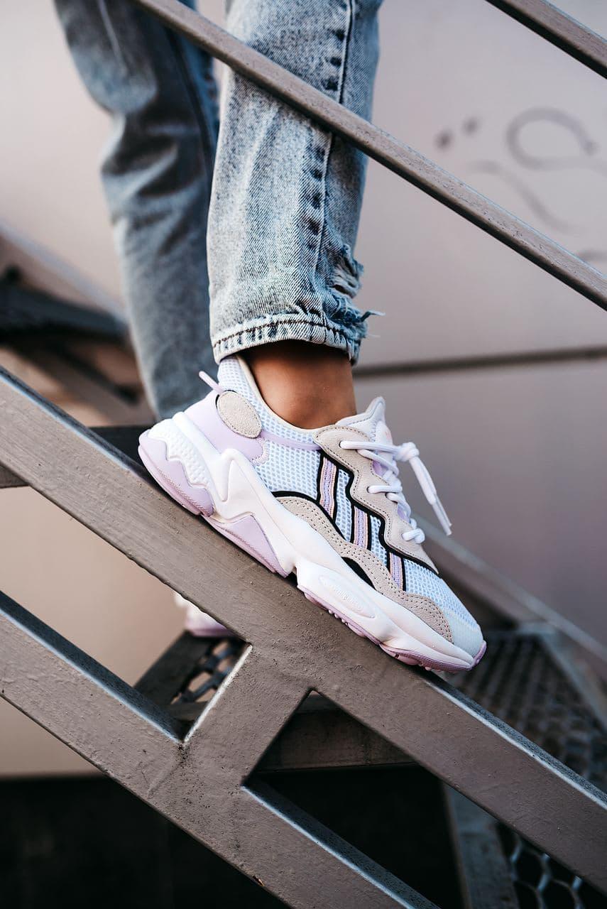 Adidas Ozweego Adiprene Pride White Grey Rose