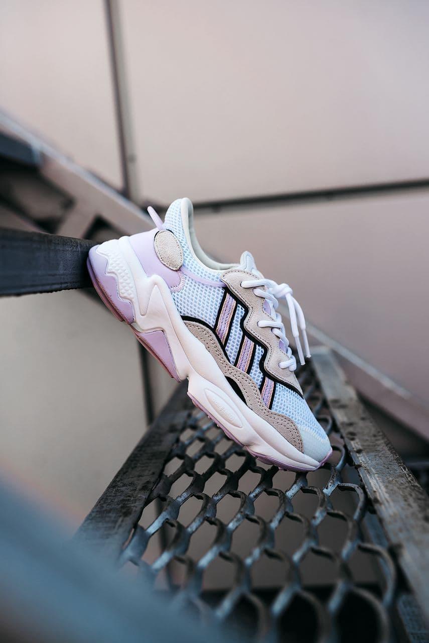 Adidas Ozweego Adiprene Pride White Grey Rose