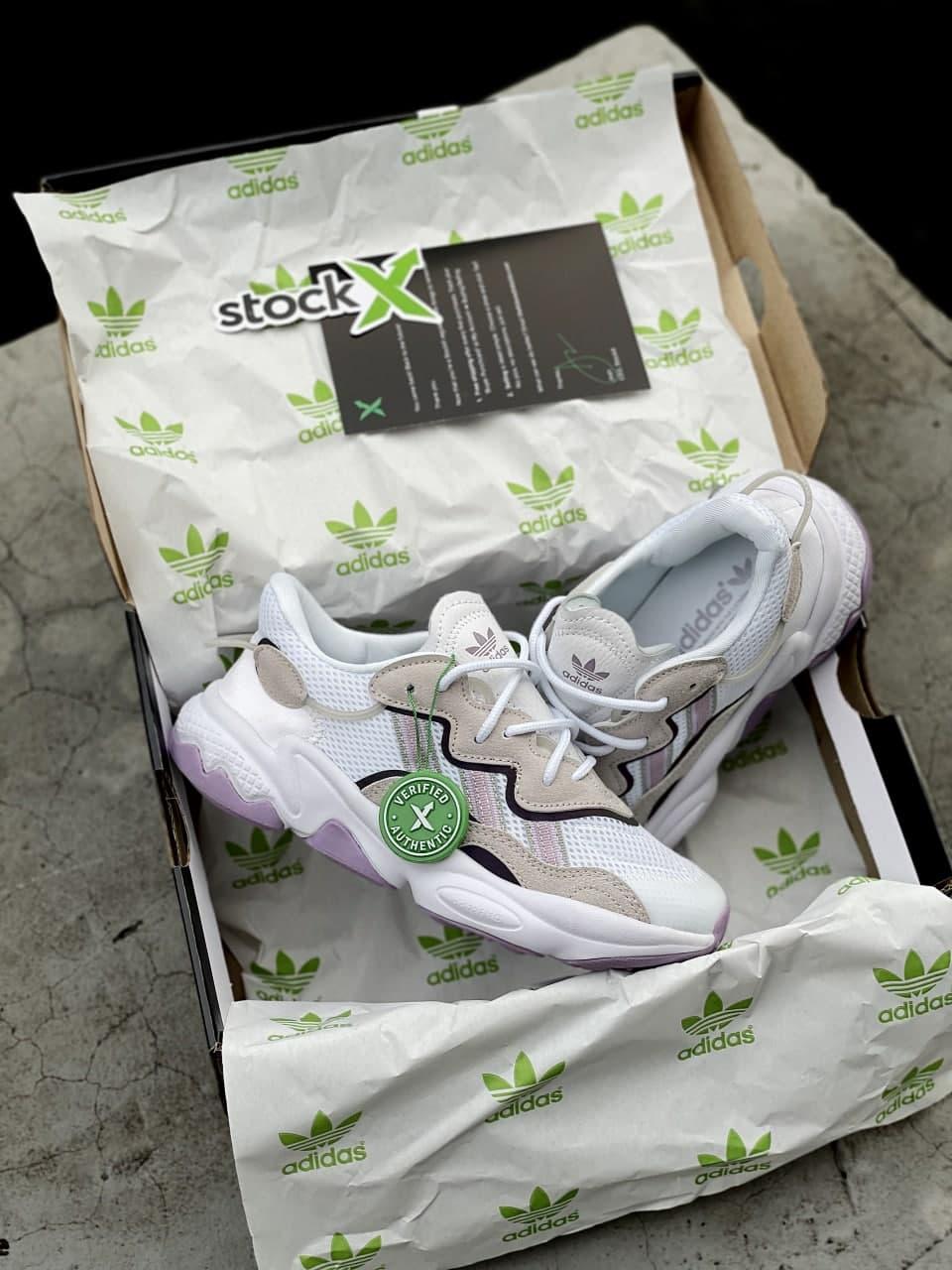 Adidas Ozweego Adiprene Pride White Grey Rose