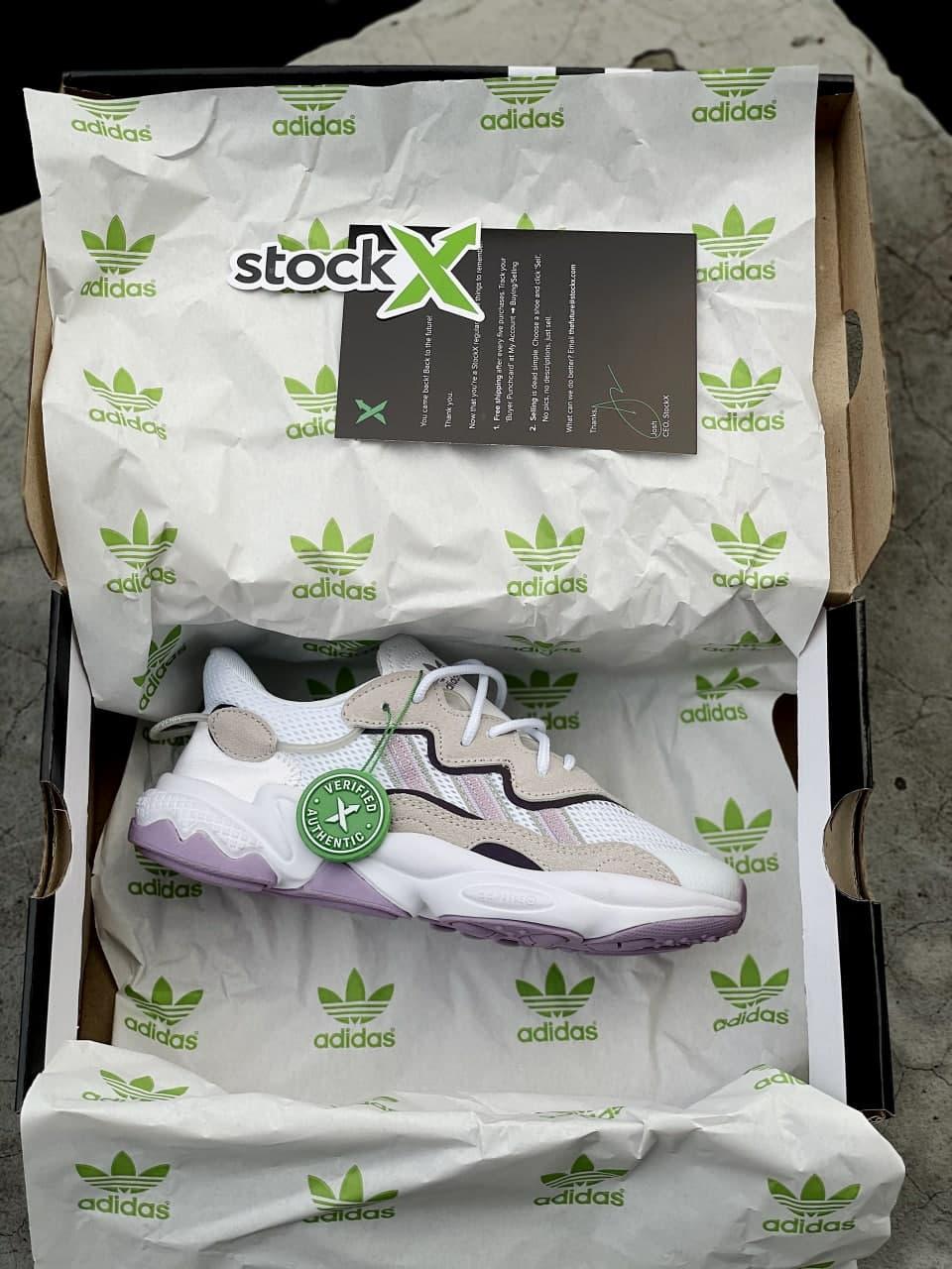 Adidas Ozweego Adiprene Pride White Grey Rose