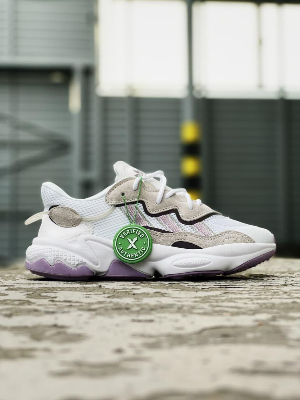 Adidas Ozweego Adiprene Pride White Grey Rose