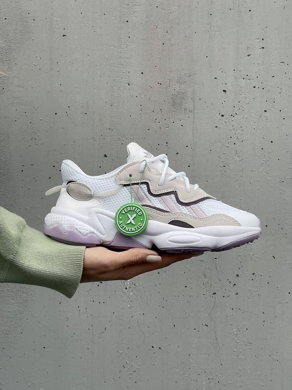 Adidas Ozweego Adiprene Pride White Grey Rose