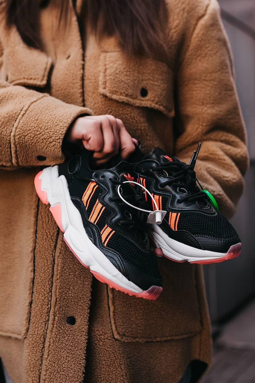 Adidas Ozweego Adiprene Pride Black White Pink