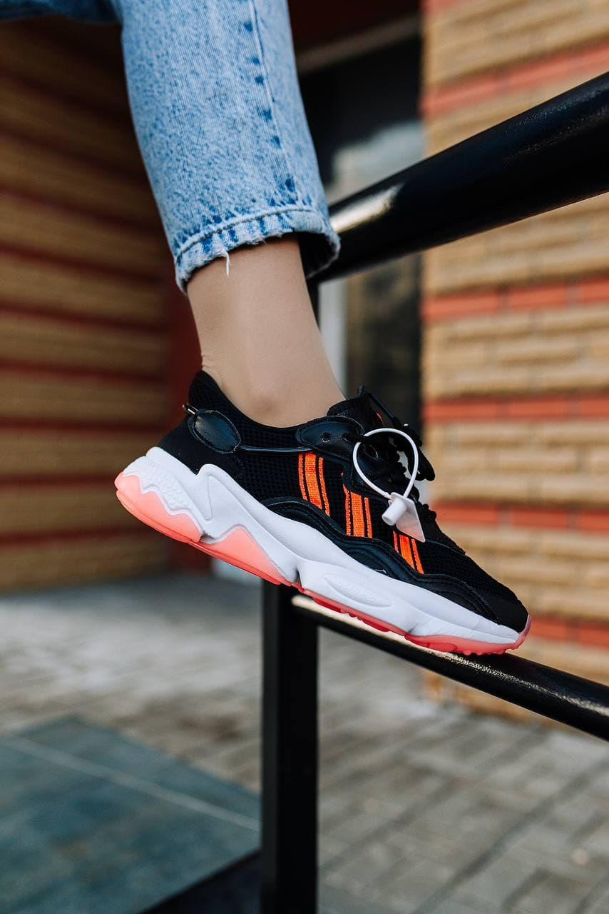 Adidas Ozweego Adiprene Pride Black White Pink