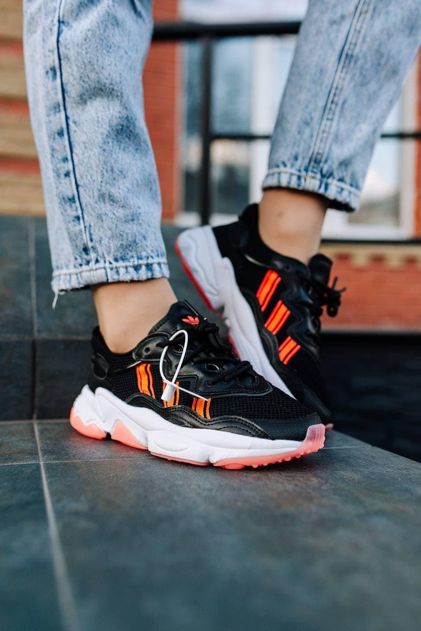 Adidas Ozweego Adiprene Pride Black White Pink