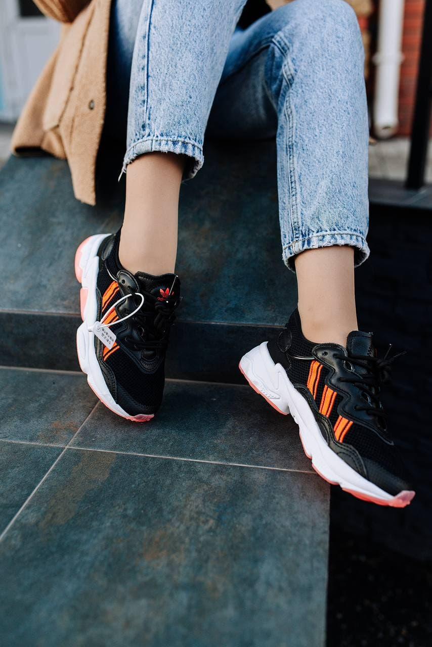 Adidas Ozweego Adiprene Pride Black White Pink