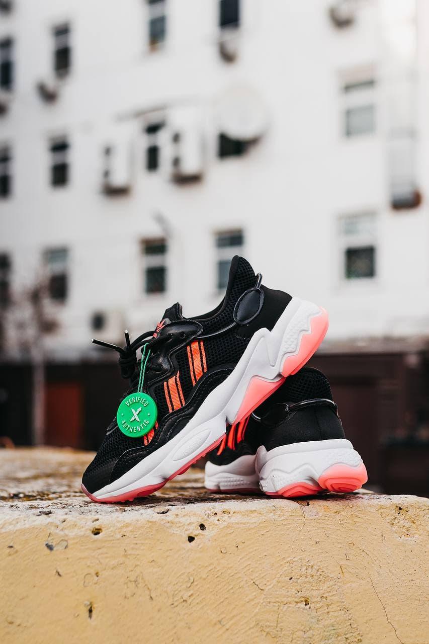 Adidas Ozweego Adiprene Pride Black White Pink