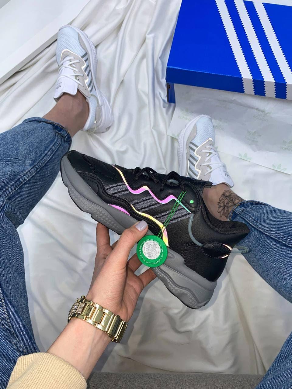 Adidas Ozweego Adiprene Pride Black Grey 2