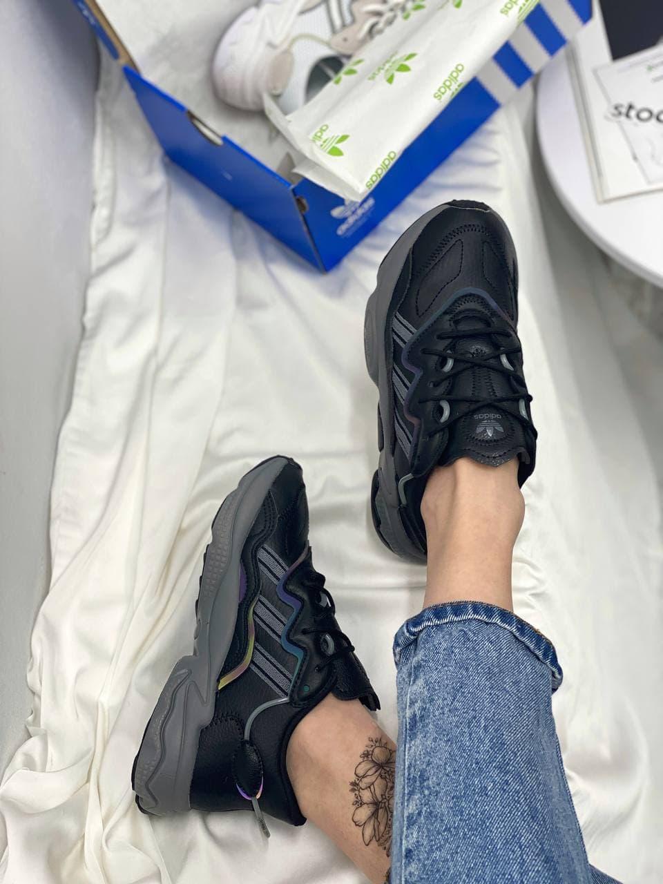 Adidas Ozweego Adiprene Pride Black Grey 2