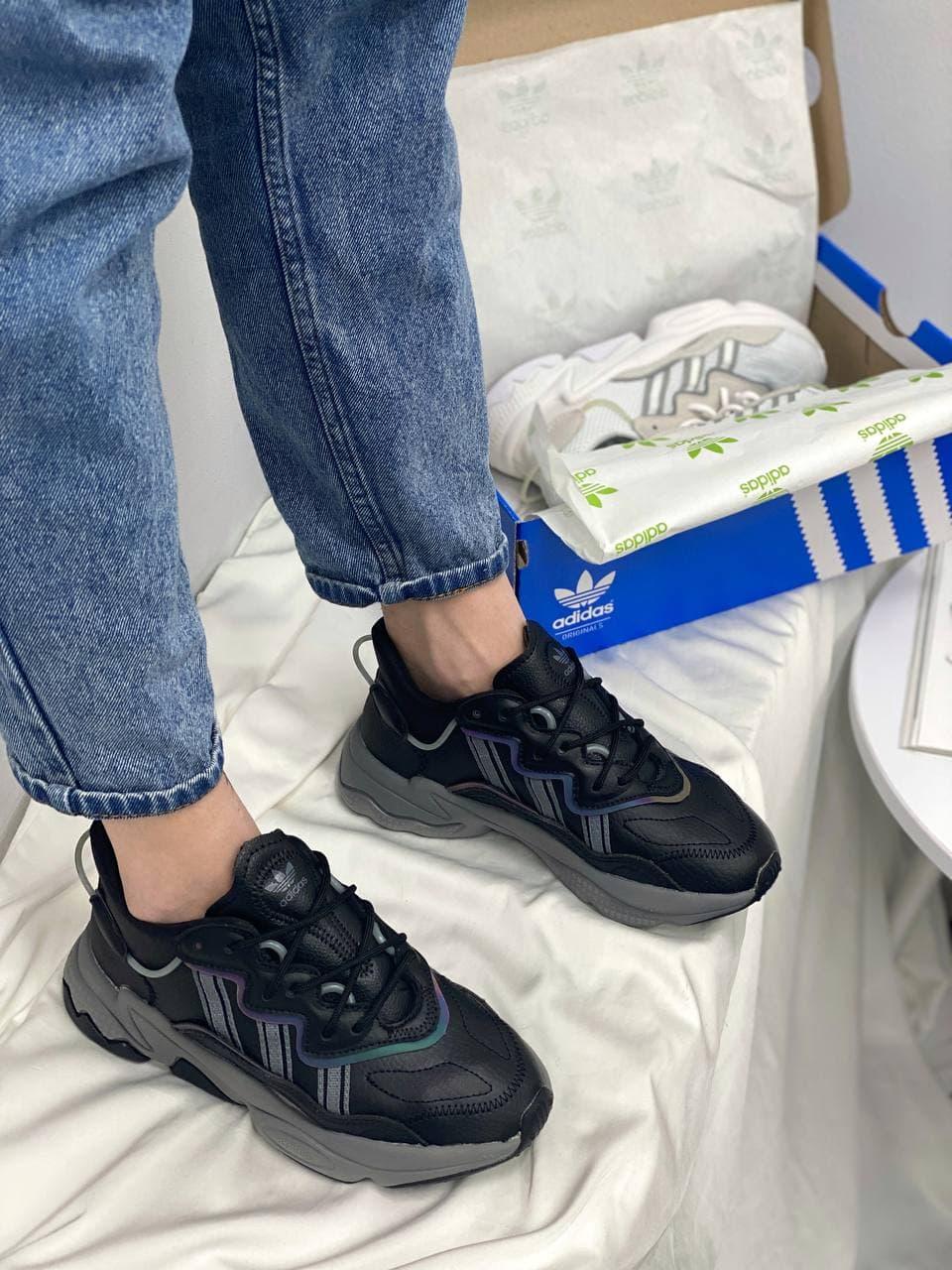 Adidas Ozweego Adiprene Pride Black Grey 2