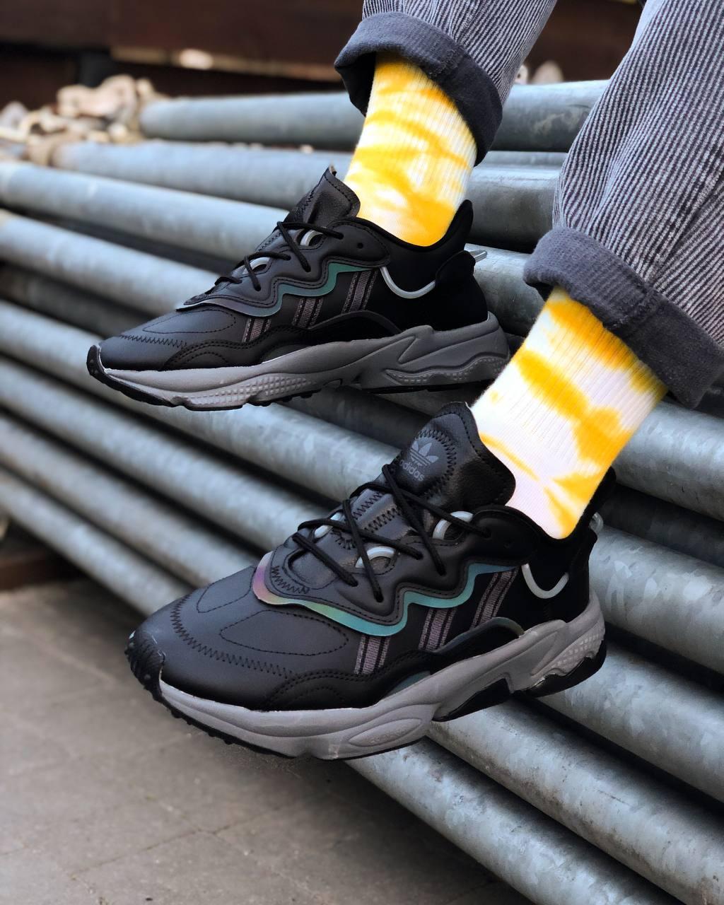 Adidas Ozweego Adiprene Pride Black Grey 2