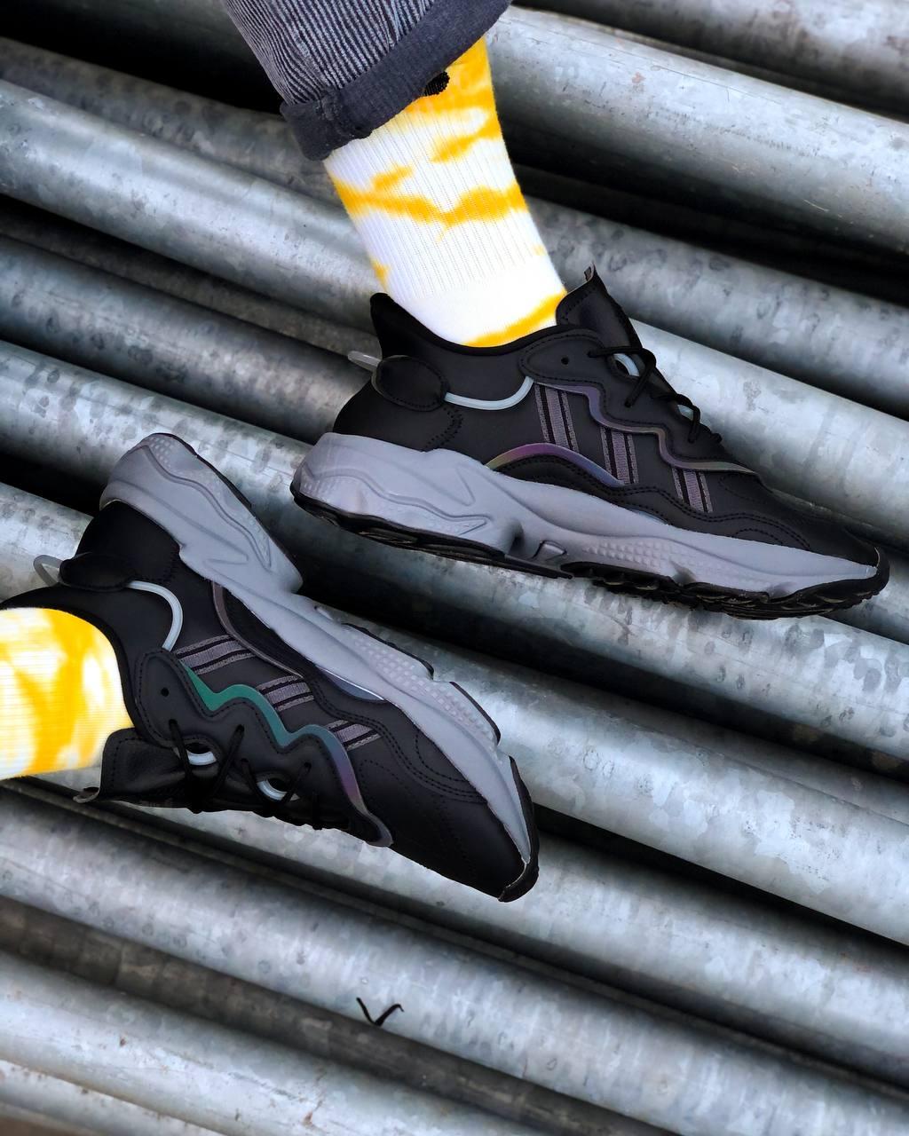 Adidas Ozweego Adiprene Pride Black Grey 2
