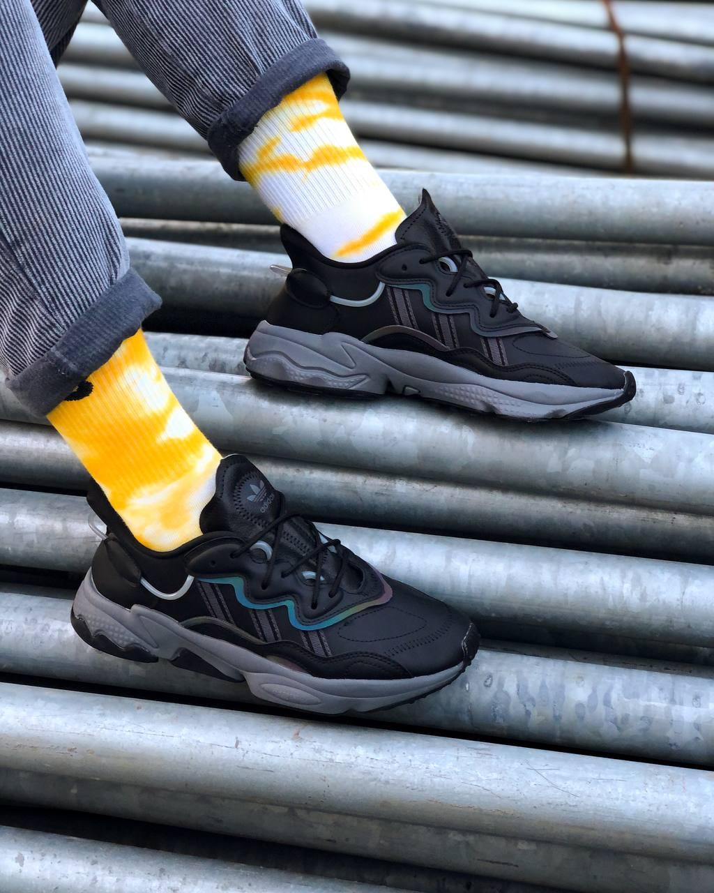 Adidas Ozweego Adiprene Pride Black Grey 2