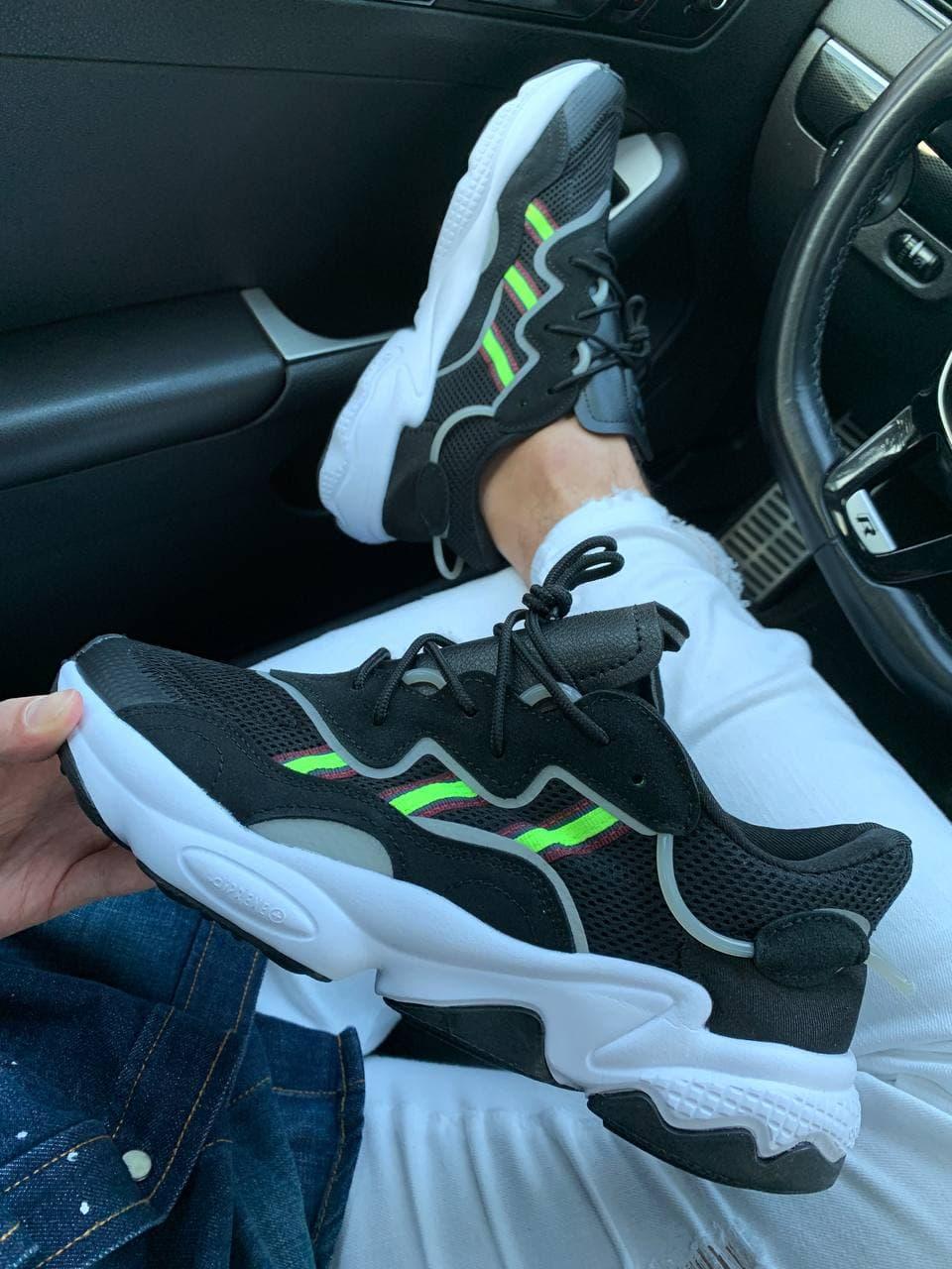 Adidas Ozweego Adiprene Pride Black White Green