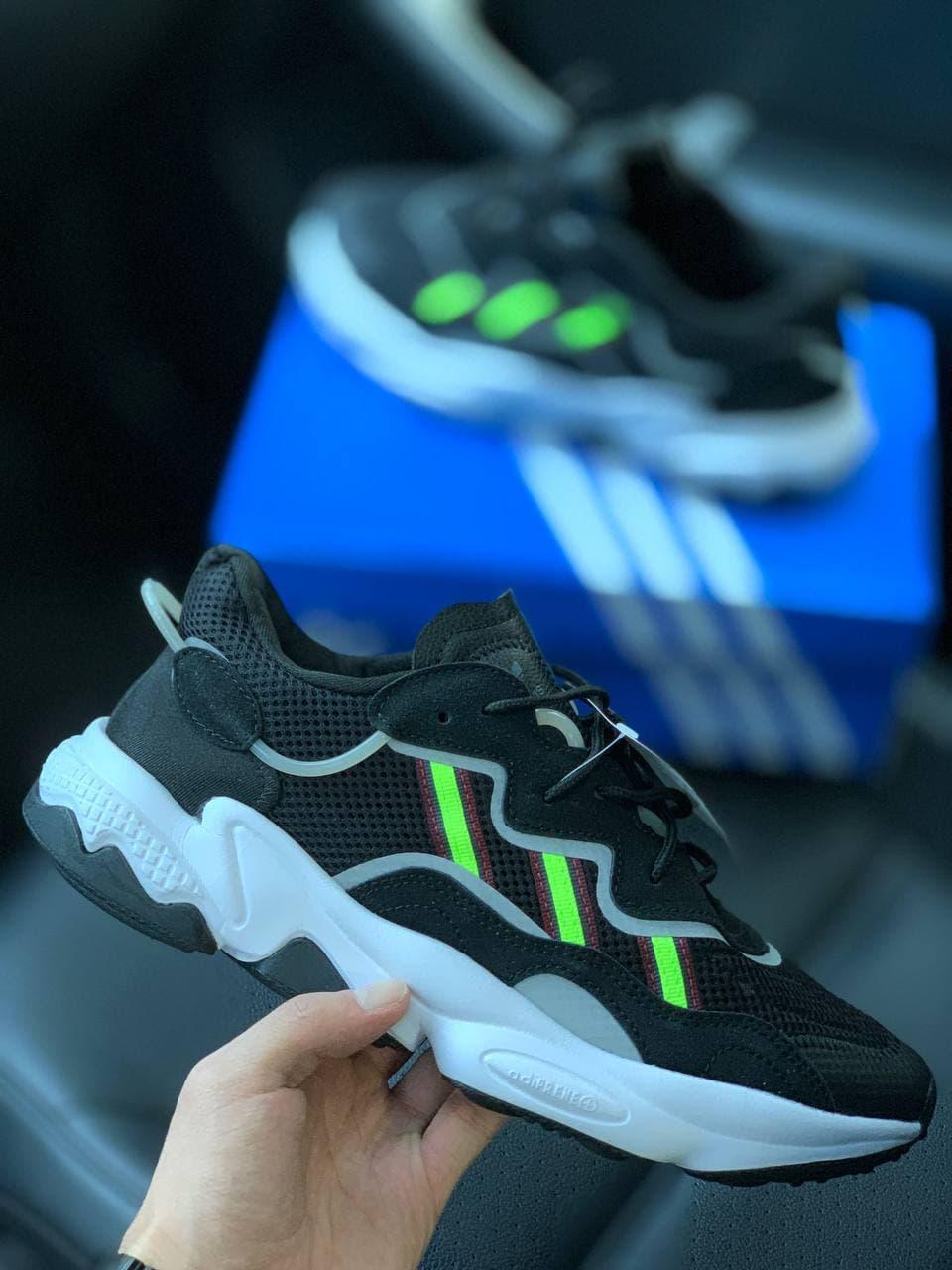 Adidas Ozweego Adiprene Pride Black White Green