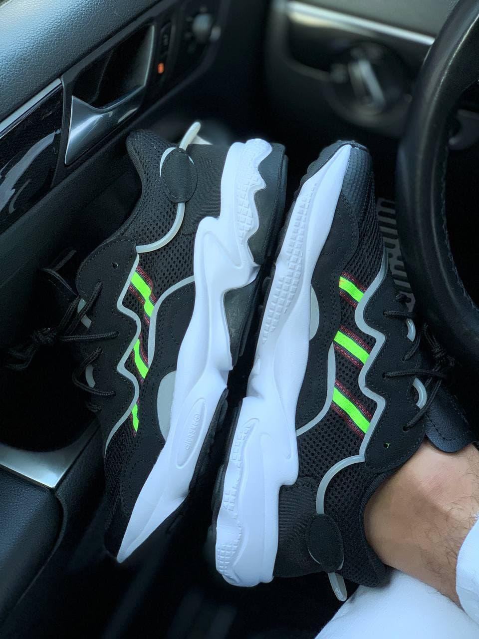 Adidas Ozweego Adiprene Pride Black White Green