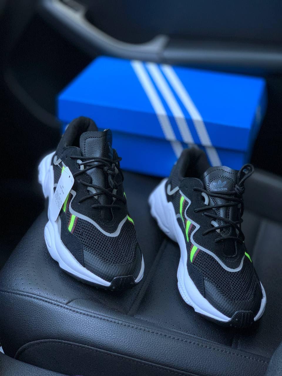 Adidas Ozweego Adiprene Pride Black White Green
