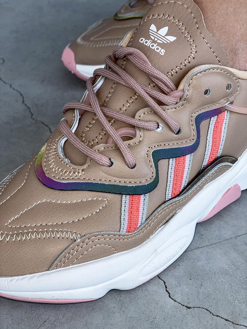 Adidas Ozweego Adiprene Pride Brown White Pink