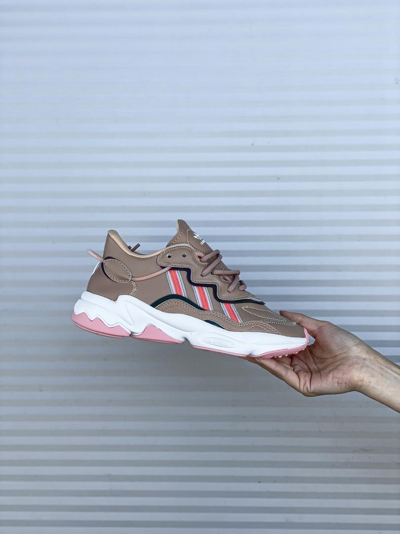 Adidas Ozweego Adiprene Pride Brown White Pink