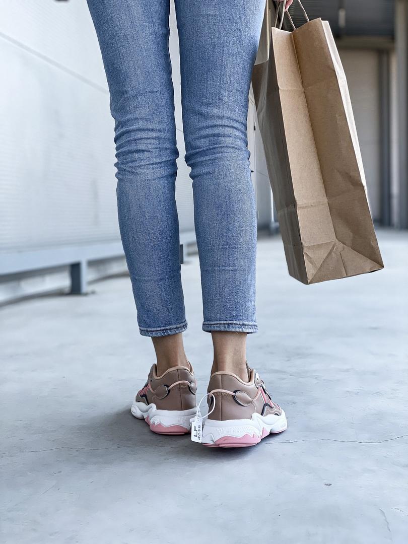 Adidas Ozweego Adiprene Pride Brown White Pink