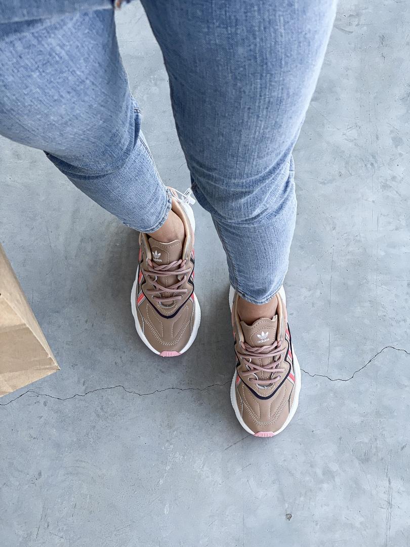 Adidas Ozweego Adiprene Pride Brown White Pink
