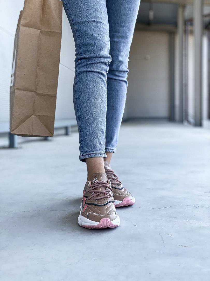 Adidas Ozweego Adiprene Pride Brown White Pink