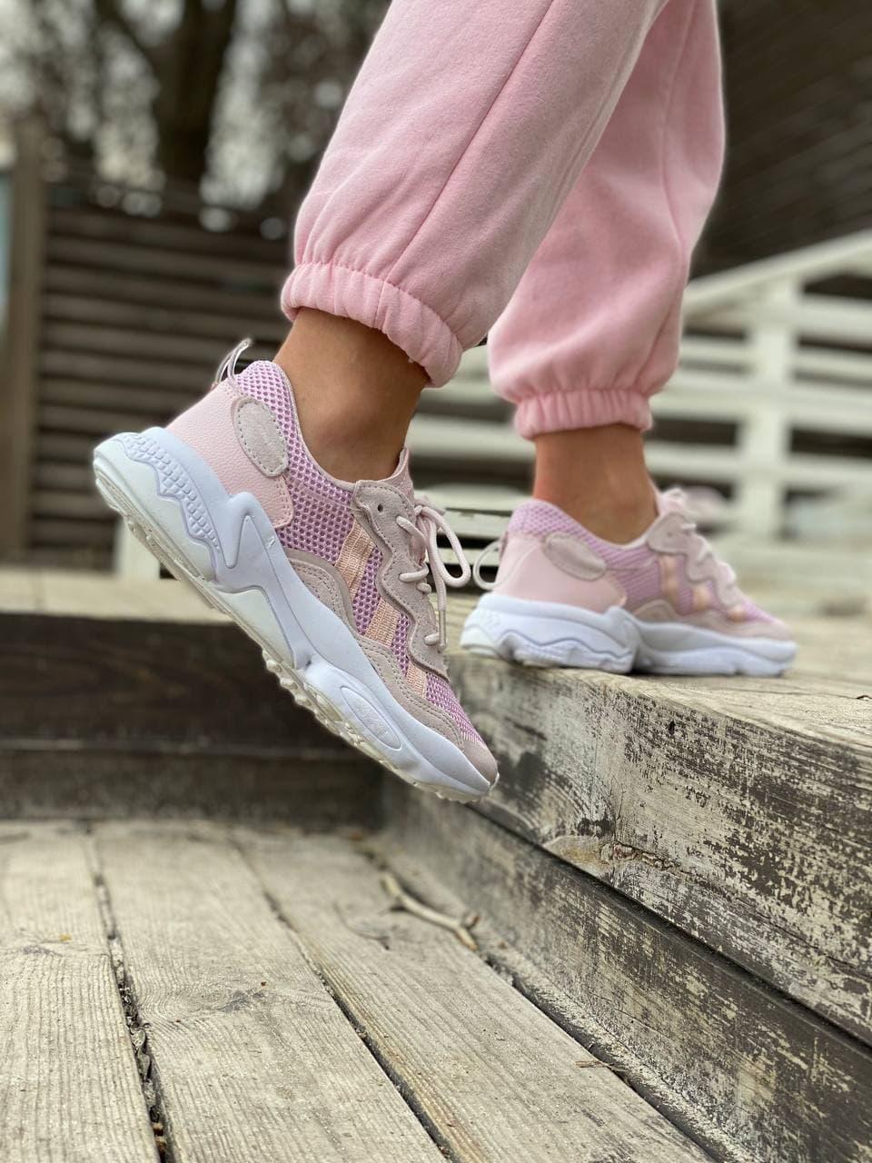 Adidas Ozweego Adiprene Pride Pink White