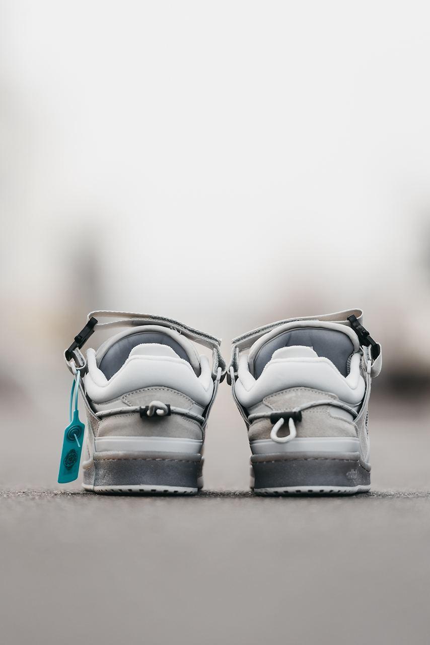 Bad Bunny x Adidas Forum Low Light Grey Cloud White