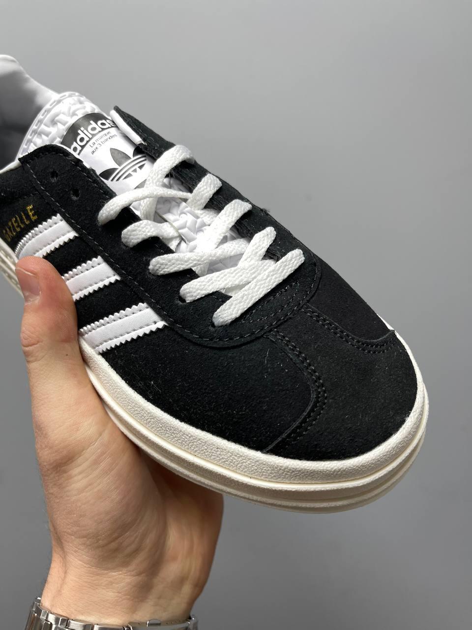 Adidas Gazelle Bold Black White